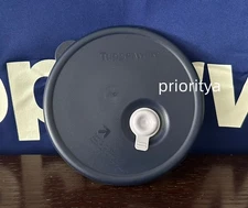 Tupperware Vent N Serve Replacement Round Lid Seal #6437A Indigo Blue New