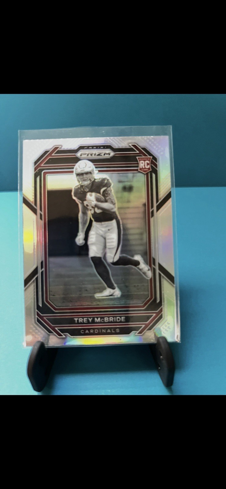 2022 Panini Prizm - Rookie Variation Trey McBride #327 Silver Prizm (RC)