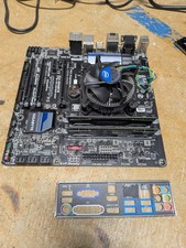Gigabyte GA-Z87MX-D3H LGA 1150 Motherboard 8GB DDR3 Ram i7-4770 CPU 3.40GHz
