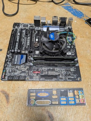 Gigabyte GA-Z87MX-D3H LGA 1150 Motherboard 8GB DDR3 Ram i7-4770 CPU @ 3.40GHz
