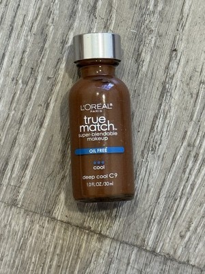 L'Oreal LOREAL True Match Super-Blendable Makeup Oil Free Deep Cool C9  NEW