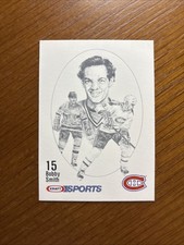 1986-87 Kraft Drawings #15 Bobby Smith  Montréal Canadiens NMMT