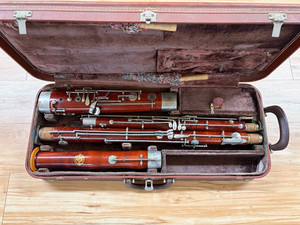 Vintage Schreiber Bassoon - Untested, No Bocal