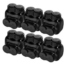 Insulated Multi Tap Connector 2 Port 250MCM-6AWG 6PCS 2 port 