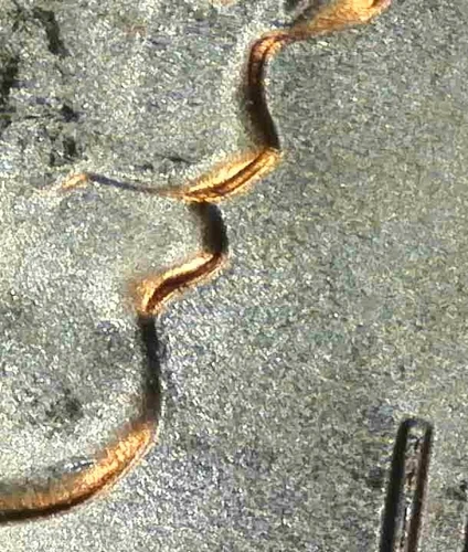 2026 P  SemiQ Emerging Liberty BU Dime Die Cracks, Chips Doubled ERROR COIN