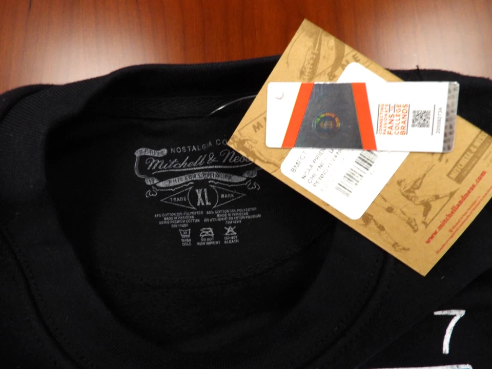 SUDADERAS MITCHELL & NESS NCAA CHEYNEY UNIVERSITY WOLVES TALLA XL Foto 4 de 4