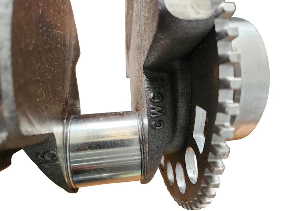 Crankshaft GM 8 BOLT FLANGE   5.3 12685648 5.3L GMC CHEVROLET FWD PONTIAC G6 — 第 3/4 张图片