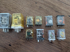 Lot of 10 misc relays (b10)