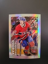 2022-23 Topps Chrome Sticker NHL #271 Christian Dvorak Refractor /99 Canadiens