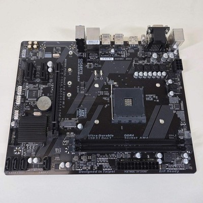 Gigabyte GA-A320M-S2H AM4 ATX AMD Motherboard