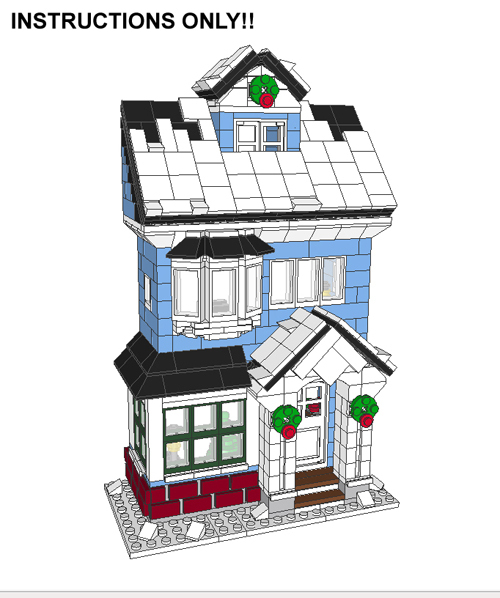 victorian house lego