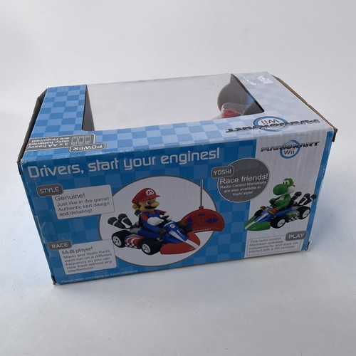 Mario Kart Mini Radio Control Kart Wii Nintendo Remote Control Car NIB Mariokart - Picture 3 of 5