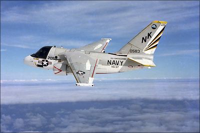 Poster, Many Sizes; Lockheed S-3A Viking From Vs-37 Sawbucks 1986