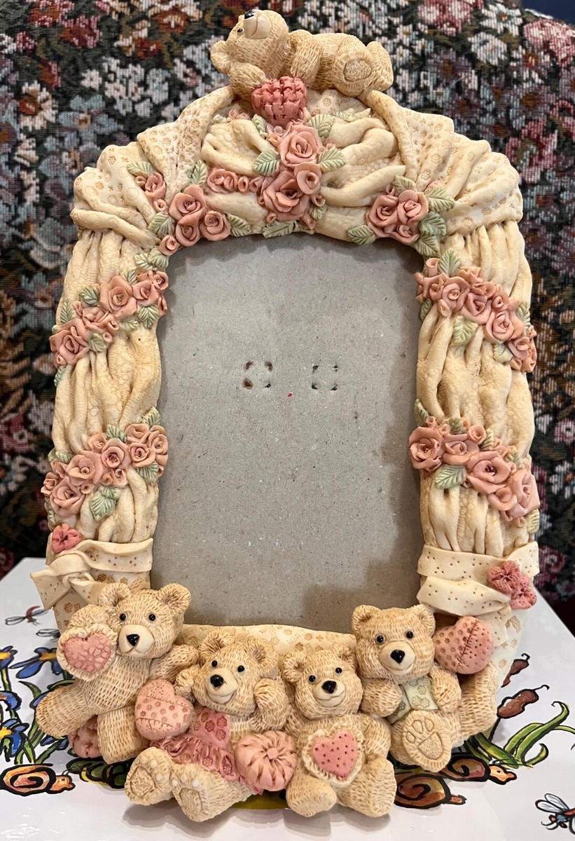 Fancy Frames, Collectible, Picture Frame, Teddy Bears -w/original