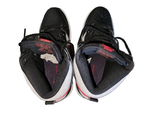 Nike Dunk High Pro SB 2014 Black University Red Medium Grey Size 8.5(305050-068) - Picture 7 of 9