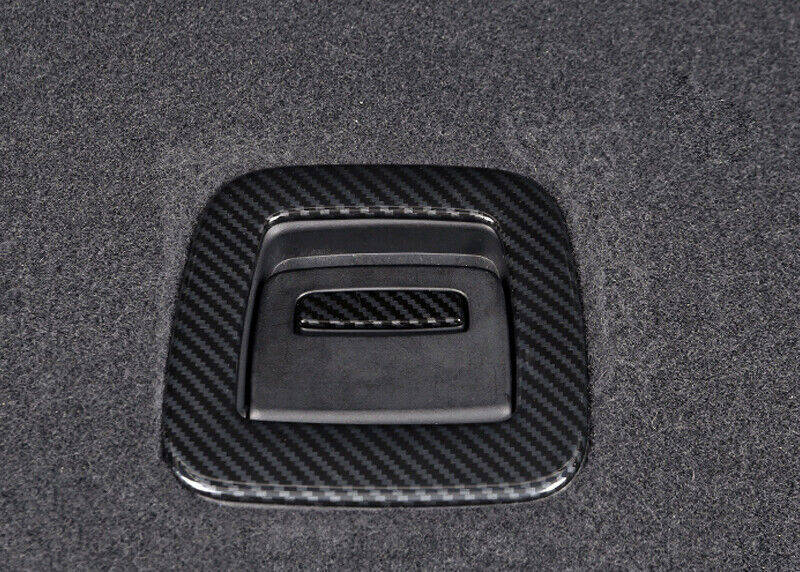 For BMW X3 G01 X4 G02 18-2021 Carbon Fiber Back Door Tailgate Handle Cover Trim