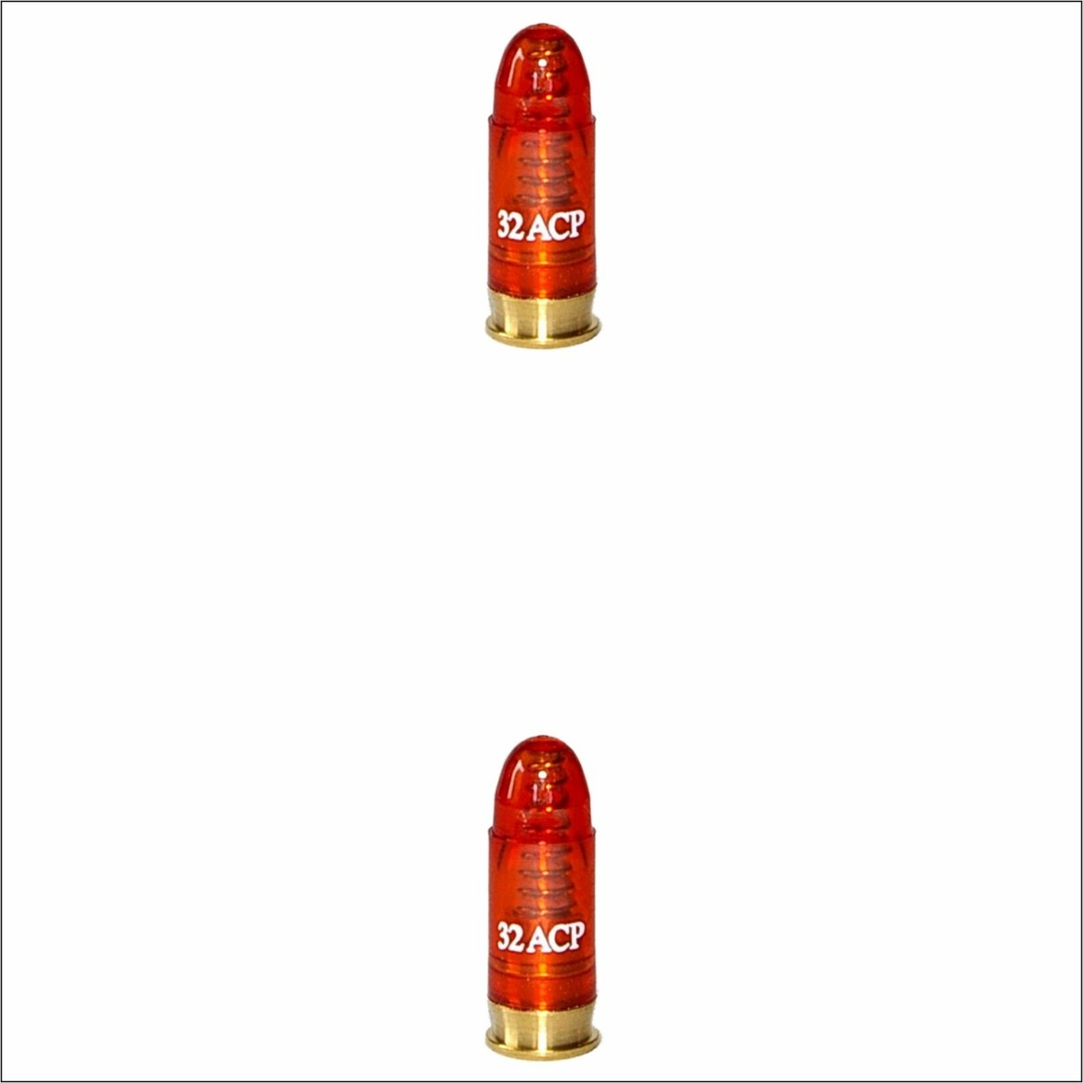 Pufferpatronen: 7,65 Browning / .32 ACP - Metallboden, Messing 