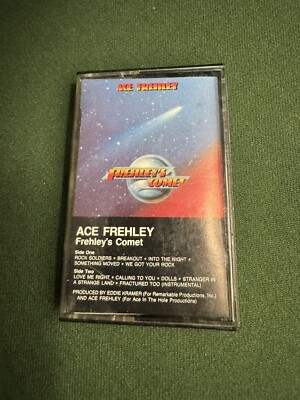 Ace Frehley Frehley s Comet Cassette Tape KISS Hard Rock Heavy Metal