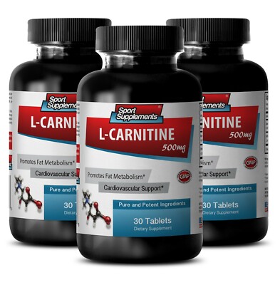 powerful neurotransmitter - L-Carnitine 500mg - muscle growth supplement 3B