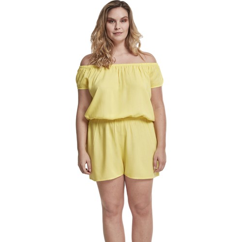 Traje Corto Urban Classics Damas Fuera del Hombro Carmen Hot Basic Floral - Imagen 19 de 30