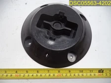 Qtty = 12: BASE ONLY Flexstake Delineator Black Bases 8 15/16" O.D.