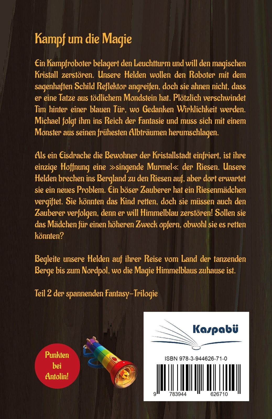 Thumbnail - Leuchtturm Der Abenteuer Trilogie 2 Kampf Um Die Magie - Kinderbuch Ab