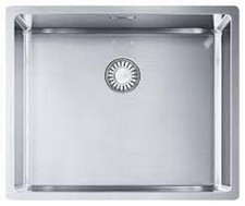 FRANKE BARI 1 BOWL STAINLESS STEEL KITCHEN SINK 540mm X 450MM x 200mm