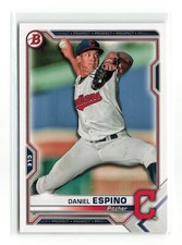 DANIEL ESPINO #BP-123 2021 BOWMAN INDIANS