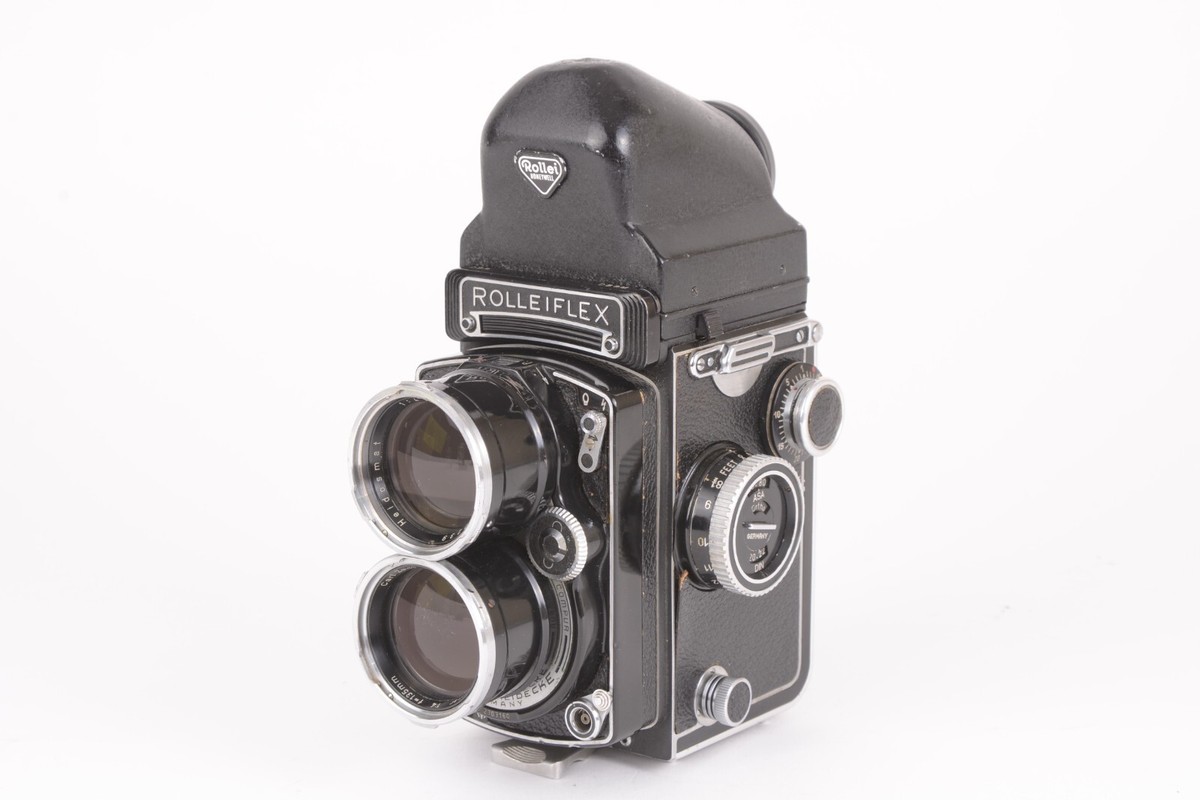 Tele Rolleiflex 135mm f/4 Film TLR Model K7S w/Rollei Prism