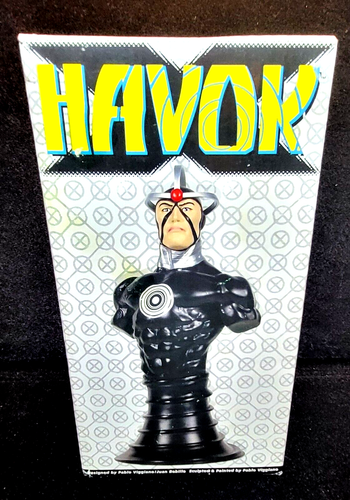 Havok Marvel Dynamic Forces 9" Bust X-Men Limited Edition 523/550 - Picture 11 of 11