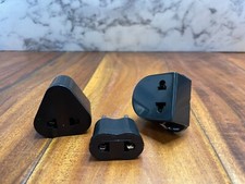 New Set of 2 Travel Plugs Voltage Valet D 240VAC B 120VAC F 250V