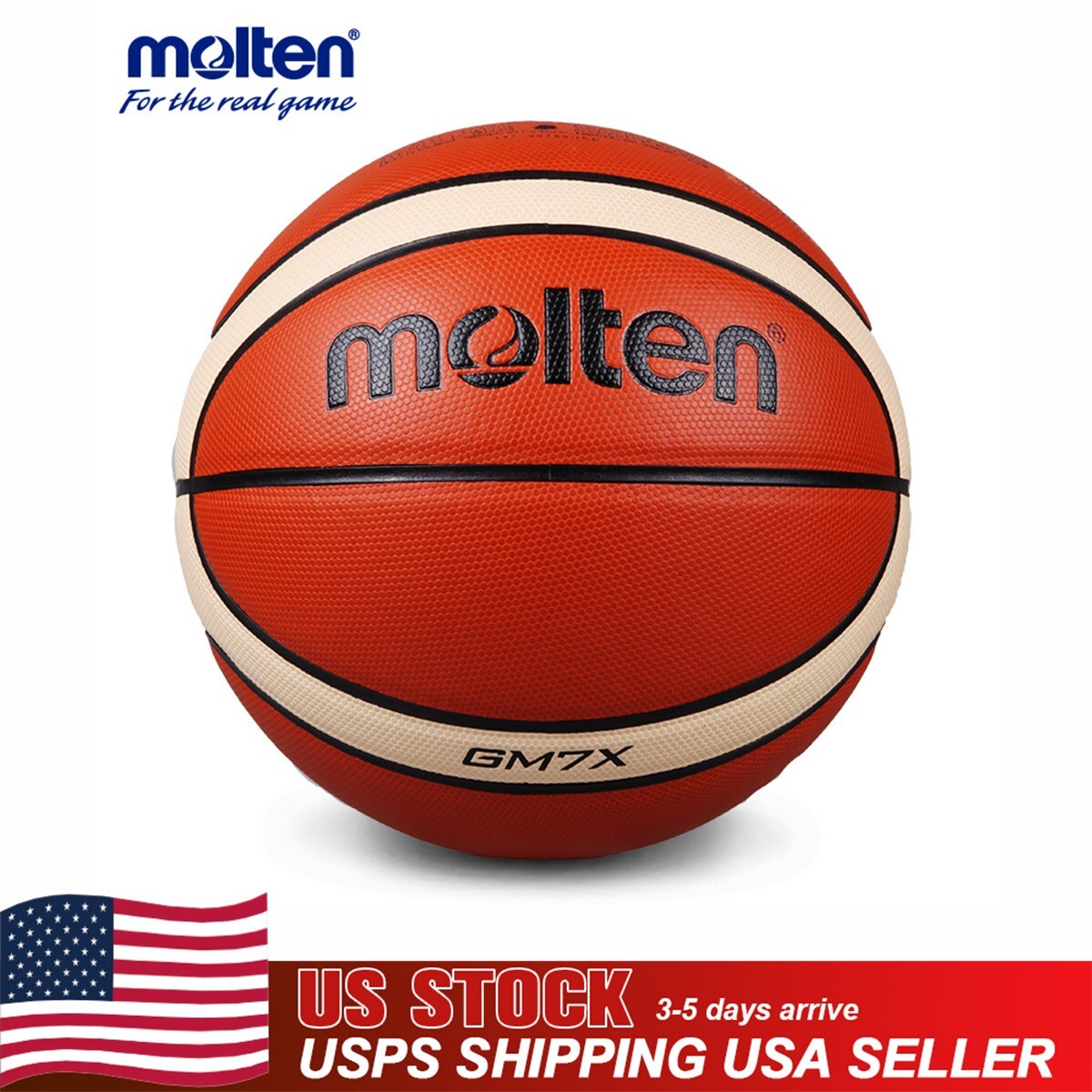 Molten #7 GM7X Basketball Official Certification FIBA Competition