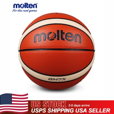 Molten #7 GM7X Basketball Official Certification FIBA Competition Standard Ball