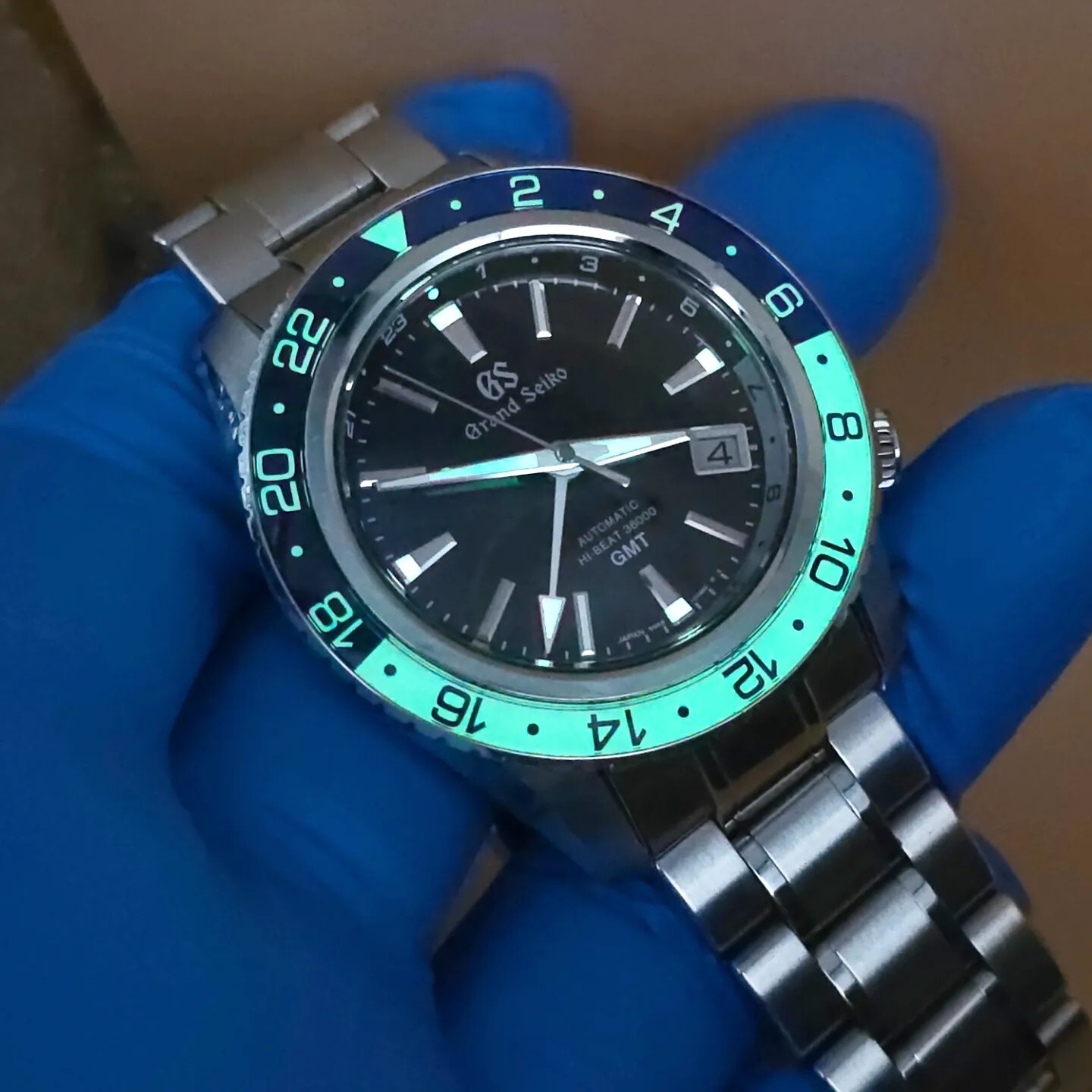 2021 Grand Seiko Hi-Beat GMT SBGJ237  FULL SET WITH EXTRA STRAP AND Warranty...