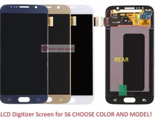 Full LCD Digitizer Glass Screen Display Replacement part for Samsung Galaxy S6 
