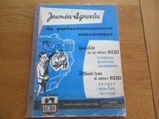 REVUE DE PERFECTIONNEMENT MECANIQUE MOTEURS DIESEL AGRICOLES SOMECA 1961