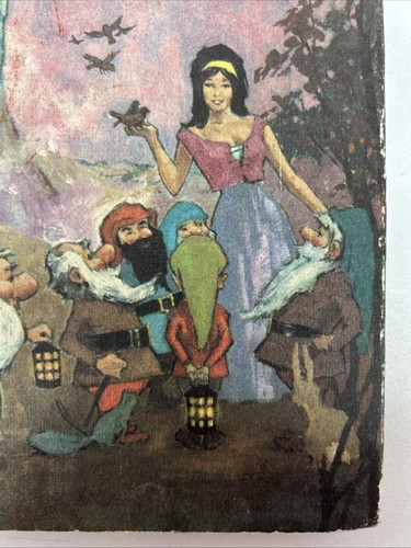 Vintage Grimms Fairy Tales 1974 Hardcover Book Collectable - Picture 5 of 23
