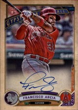 2019 Topps Gypsy Queen GQ Logo Swap Autograph #GQA-FA Francisco Arcia RC AUTO/99