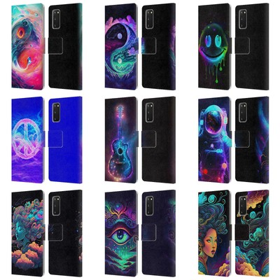 OFFICIAL WUMPLES COSMIC ARTS LEATHER BOOK WALLET CASE COVER FOR SAMSUNG PHONES 2