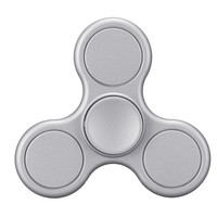 2x Fidget Spinner Toy Premium Metal Aluminum Rubberized Soft Touch Silver on sale 2x Fidget Spinner Toy Premium Metal Aluminum Rubberized Soft Touch Silver on sale