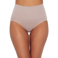 Yummie Seamlessly Shaped Brief Almond L77859 Womens Size M/L