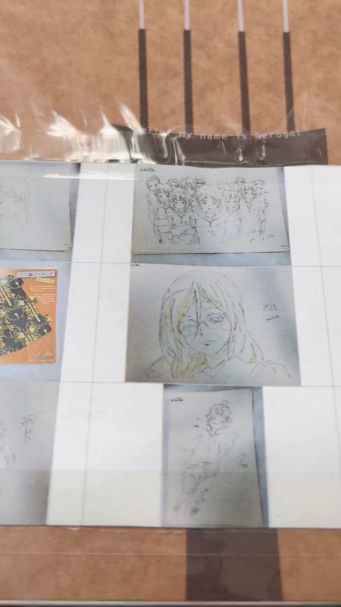 Hibike SOUND Euphonium Premium Keyframe Drawings 10 art sheet