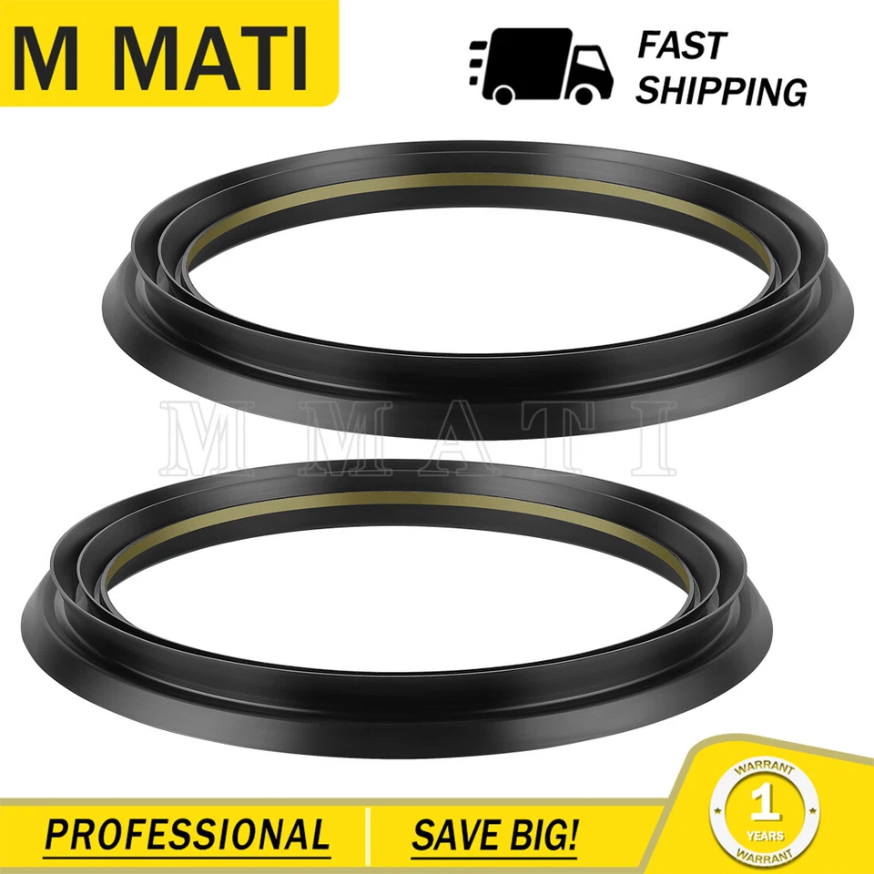 Sello antipolvo de tambor de freno delantero 2 piezas para Honda Rancher 350 400 Rincon 650 Rubicon 500 Foto 3 de 4