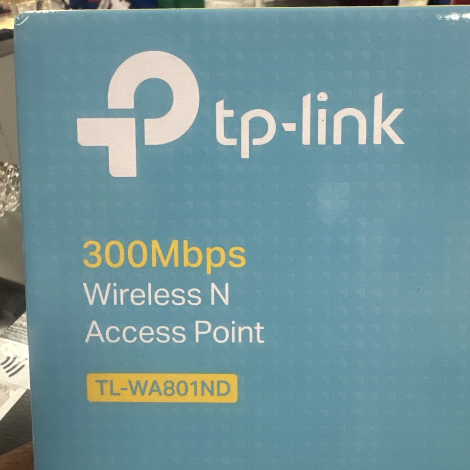 TP-LINK TL-WA801ND 300Mbps Wireless N Access Point AP Bridge Repeater Multi SSID - Image 4 of 4
