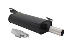 NOVUS Sportauspuff Endschalldämpfer 1x60mm passend für OPEL ASTRA F CC