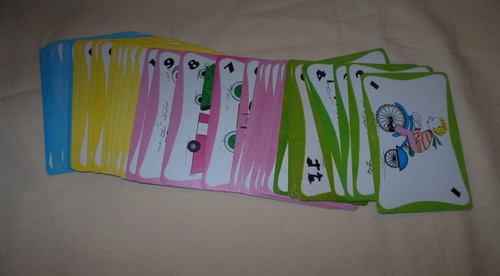 Vtg 50's GO GO GO Card Game Complete By ARRCO Playing Card Co. For Boys & Girls - Picture 4 of 5