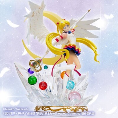 セーラームーンCosmos　ETERNAL SAILOR MOON フィギュア Sailor Moon Cosmos Wonder Statue Eternal Sailor Moon Figure Height