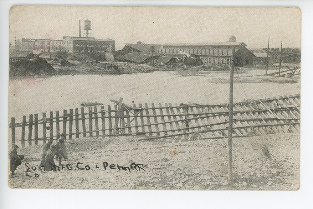 Sun Manufacturing Columbus OH Factory Flood Disaster 1913