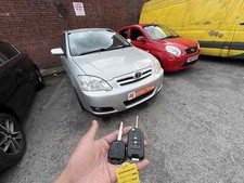 Lost Toyota Corolla Replacement Spare Remote Key Programming Service Manchester