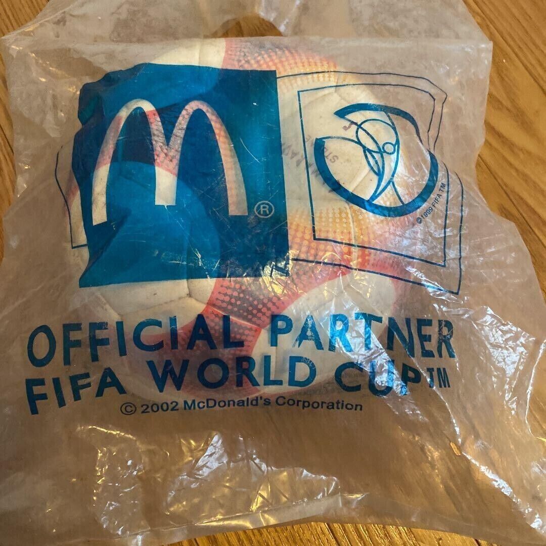 Soccer Ball Mcdonald 2002 FIFA World Cup NEW McDonald's